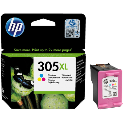 Hp original 305xl high capacity tri-color, , medium