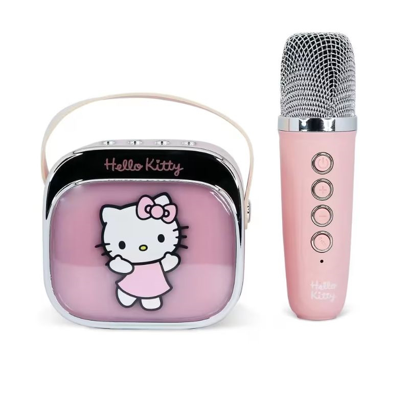 Otl hello kitty karaoke speaker with microphone wireless, , medium-null