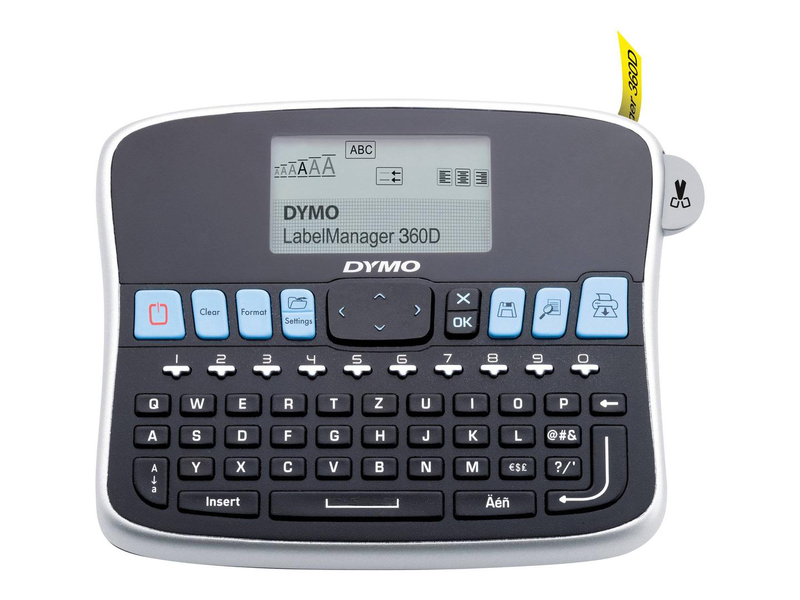 Dymo labelmanager 360d label printer | qwertz | 180 dpi | thermal transfer, , medium-null