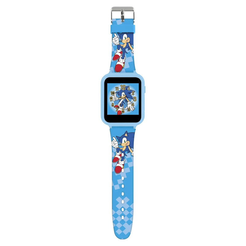 Sonic the hedgehog interactive kids' silicon strap watch image number null