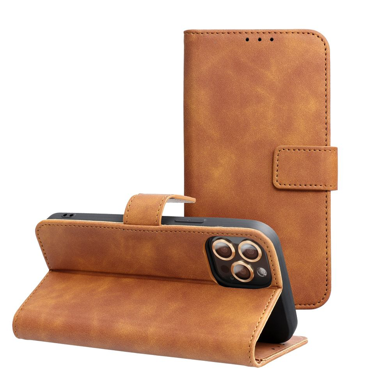 Flip case for samsung a26 5G tender book brown, , medium-null