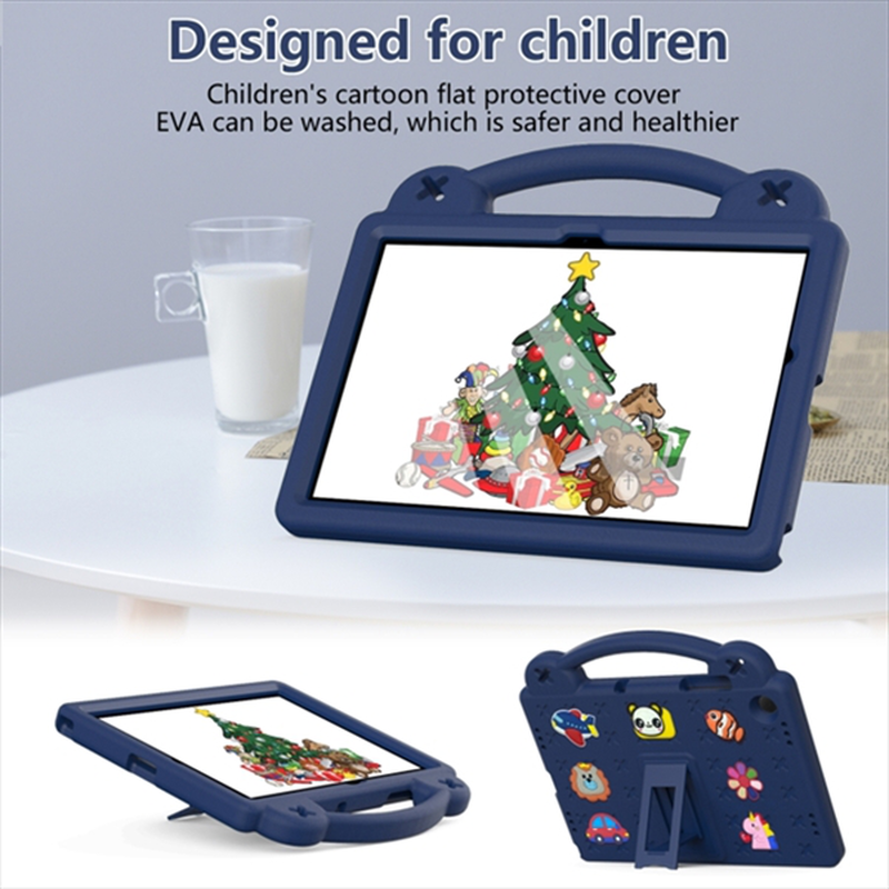 Kids protective shockproof case samsung tab a9+ x210 x216 11inch navy blue, , medium-null