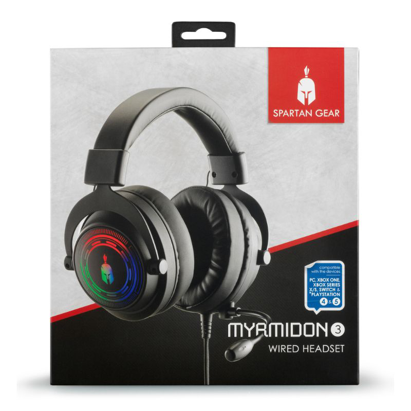 Spartan gear -myrmidon 3 wired headset, , medium-null