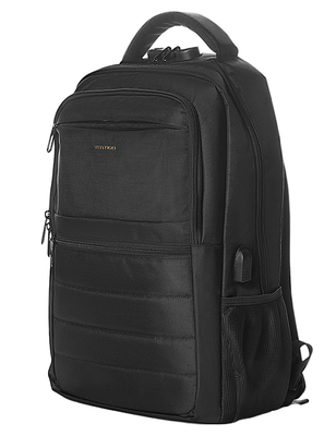 Vention backpack 15.6 water-repellent USB charge & lock black krkb0, Black, medium