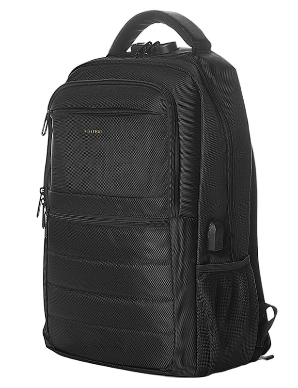 Vention backpack 15.6 water-repellent USB charge & lock black krkb0-null