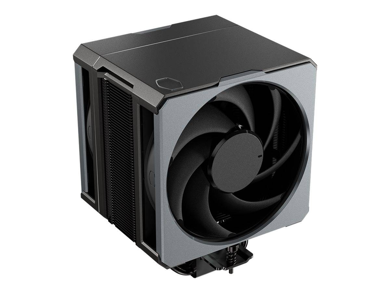 Cooler master hyper 612 apex single-tower CPU Air cooler, 260w, 6 heatpipes, dual 120mm mobius pwm fans, black-null