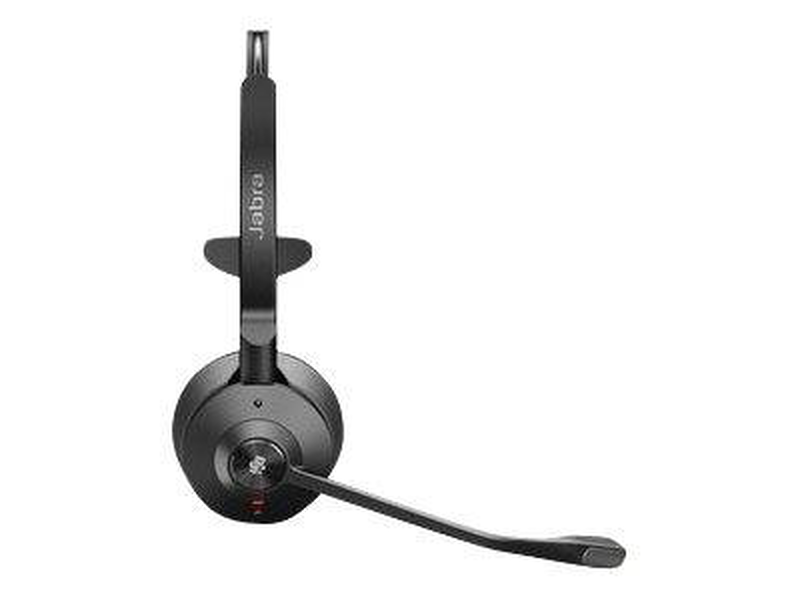 Jabra engage 55 ms mono USB-a wireless dect headset microsoft teams certified 150m range noise-cancelling mic busylight black titanium-null