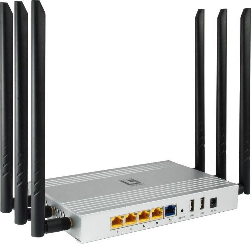 Levelone wap-8021 Wi-Fi 5 desktop access point ac1200 dual-band managed 8 ssids 100 clients multi-mode-null