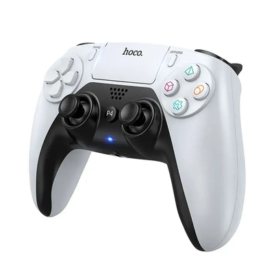 Hoco ga1 phoenix ps4 wireless game controller white, , medium