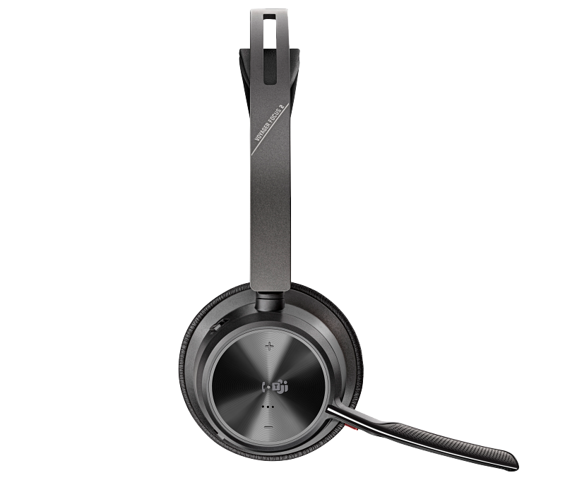 Poly voyager focus 2 wired wireless on-ear stereo headset ( 77y90aa )-null