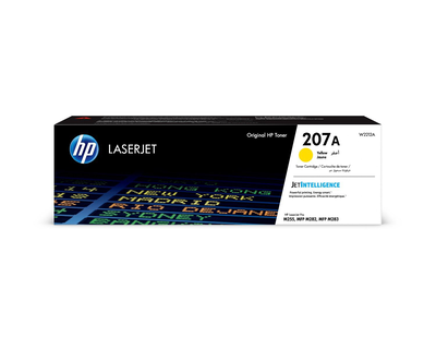 Hp w2212a 207a yellow laserjet toner cartridge for m255/mfp m282/mfp m283, , medium