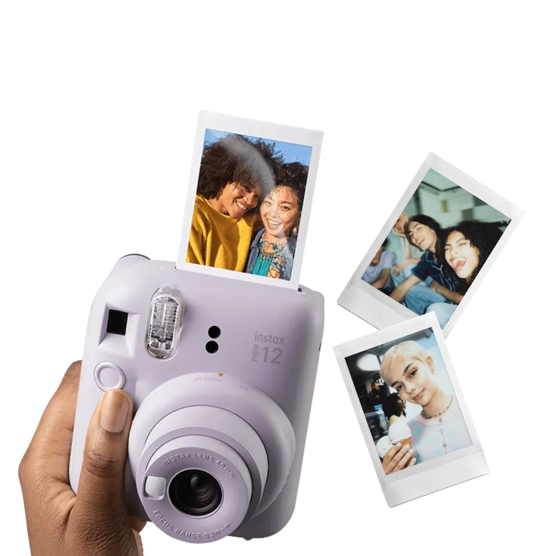 Fujifilm instax mini 12 &sigma;&tau;&iota;&gamma;&mu;&iota;&alpha;ί&alpha; &phi;&omega;&tau;&omicron;&gamma;&rho;&alpha;&phi;&iota;&kappa;ή &mu;&eta;&chi;&alpha;&nu;ή &mu;&epsilon; &alpha;&upsilon;&tau;ό&mu;&alpha;&tau;&eta; έ&kappa;&theta;&epsilon;&sigma;&eta; & &lambda;&epsilon;&iota;&tau;&omicron;&upsilon;&rho;&gamma;ί&alpha; close-up &mu;&omega;&beta;-null