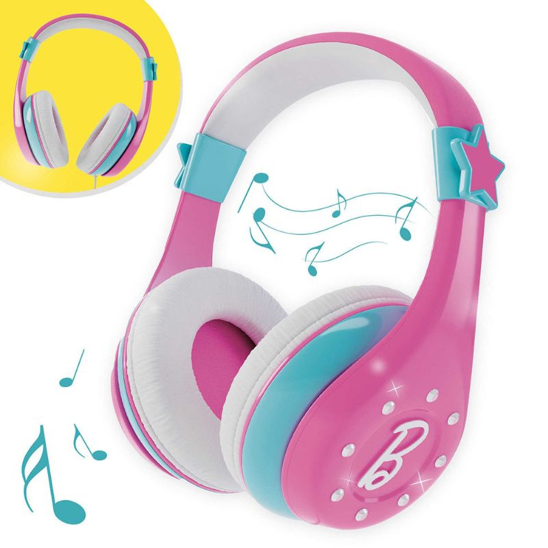 Real fun barbie fashion bluetooth headphone 104451, , medium-null