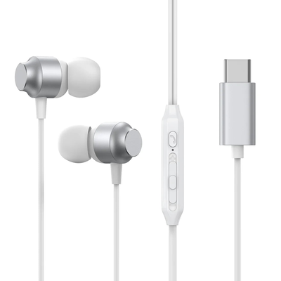 Jr-ec06 Type-C series in-ear metal wired earbuds, , medium