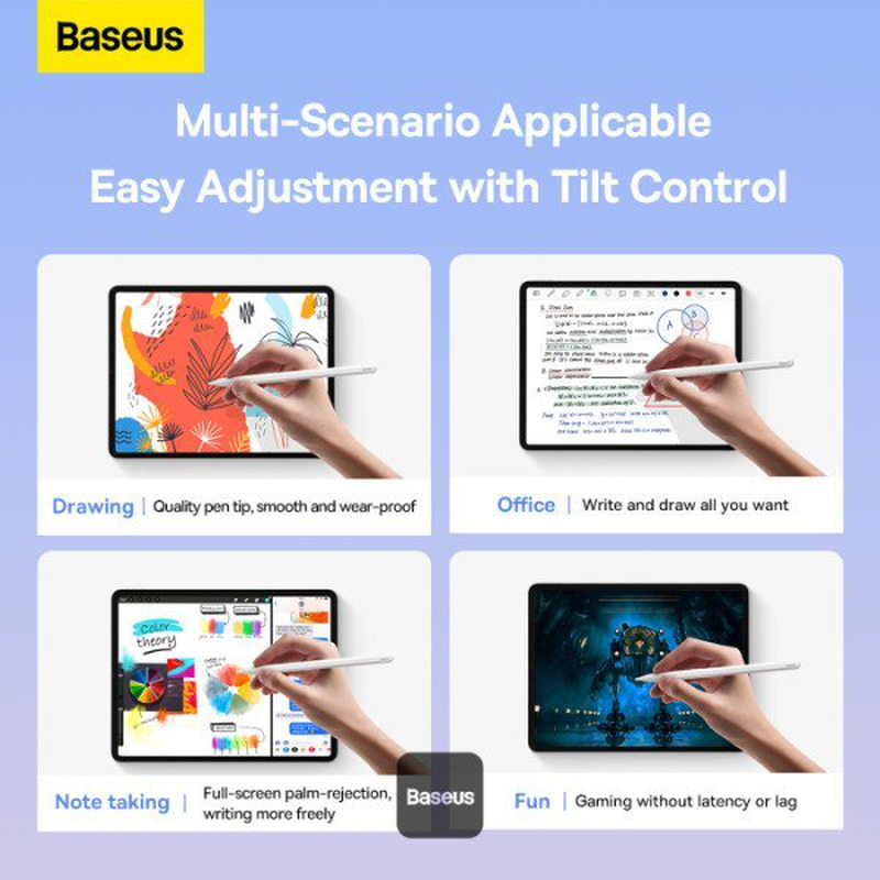 Baseus it stylus active smooth writing 2 series dual charging, , medium-null