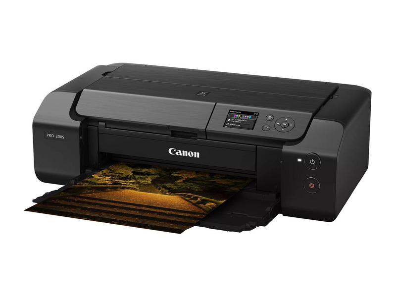 Canon pixma pro-200s a3+ 13-inch wireless photo printer 8-ink dye chromalife 4800dpi Wi-Fi lan USB-null