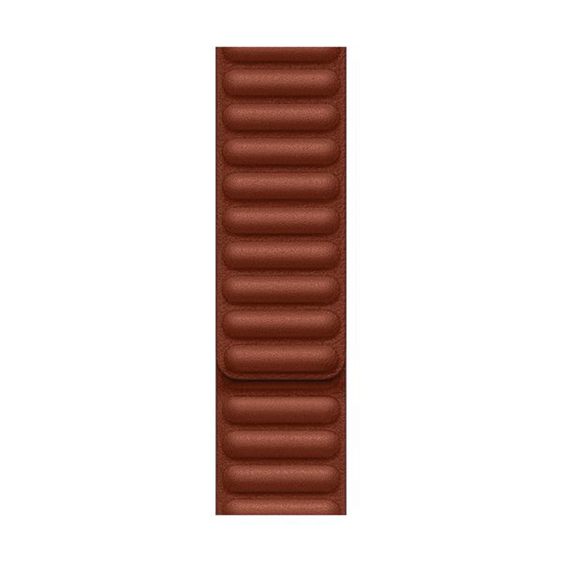 Leather link 41mm umber small/medium image number null
