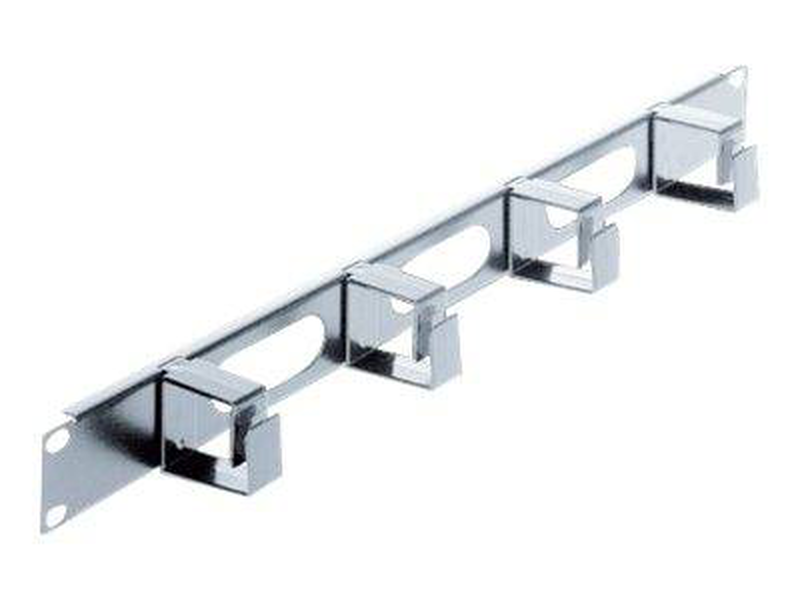 Intellinet / rack cable management panel / grey, ral 7035 / 1u / 19", , medium-null