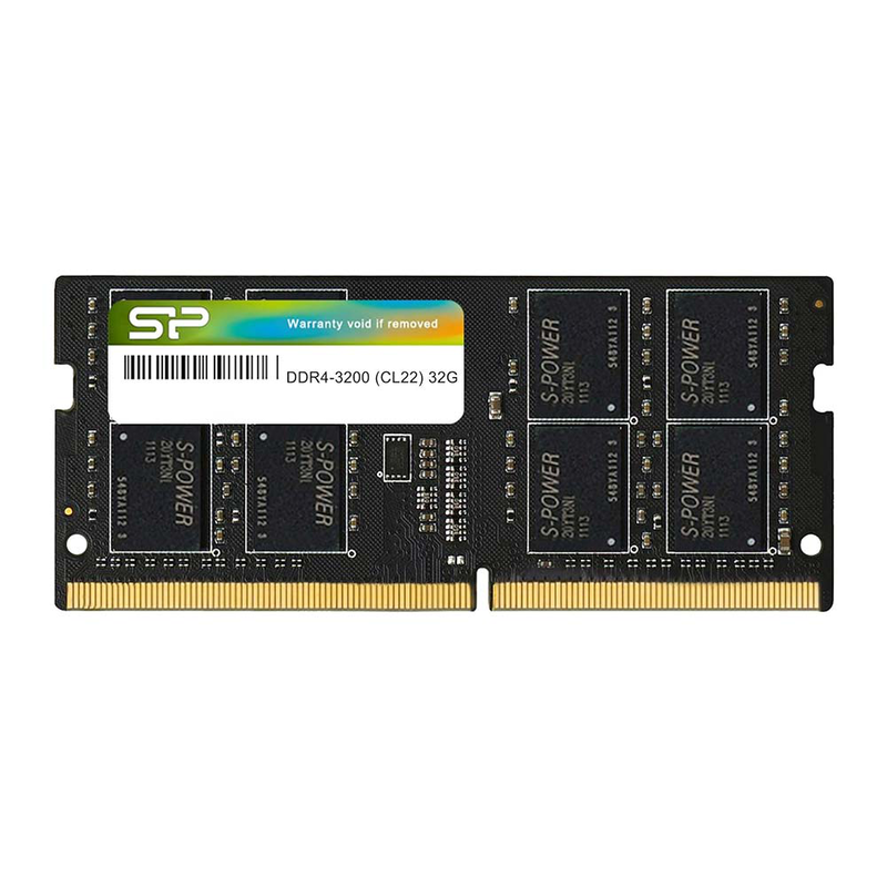 32GB ddr4 3200mhz silicon power so-dimm (sp032GBsfu320x02)-null