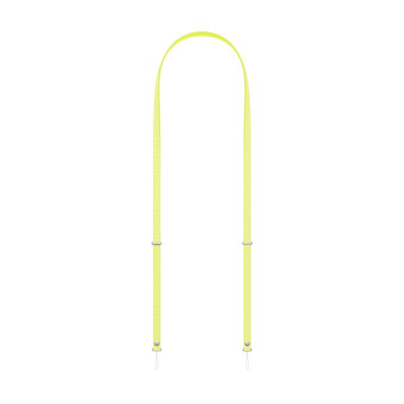 Crossbody strap neon yellow-null