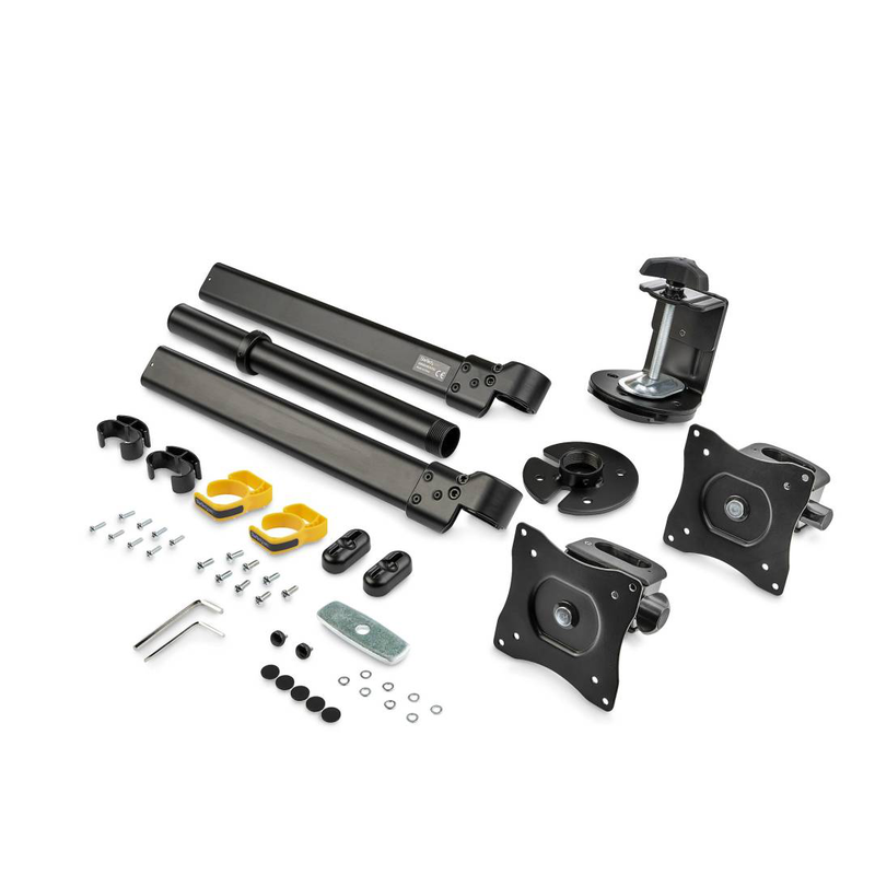 Startech.com armbarduog dual monitor desk arm crossbar for two 13-27 inch displays 8kg clamp grommet black-null