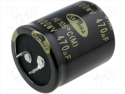 470mf 400v electrol. Capacitor, , medium