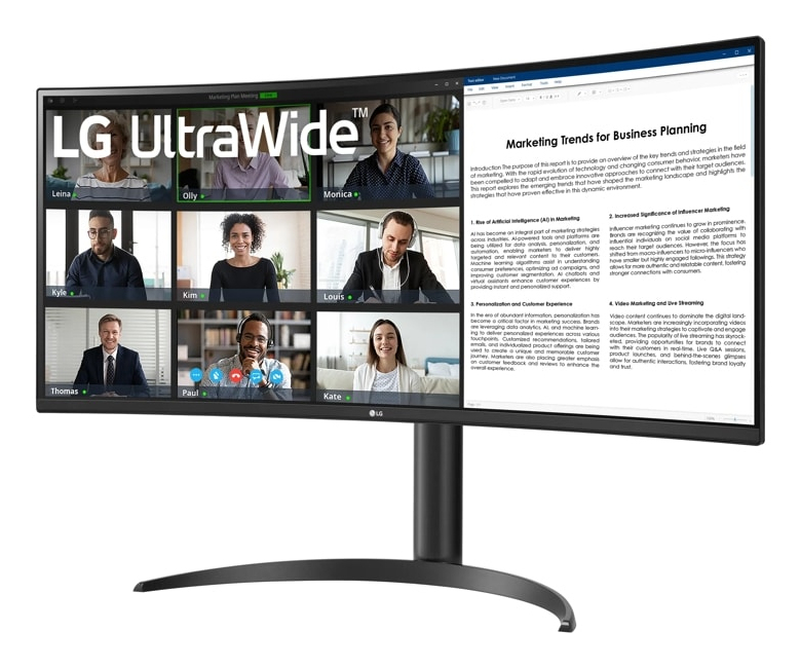 Lg 34wr55qk-b 34" &omicron;&theta;ό&nu;&eta; va curved 100hz wqhd 3440x1440-null