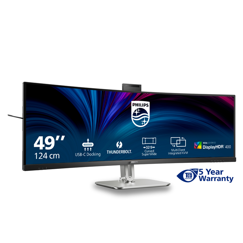 Philips b-line 49b2u6903ch 49" &omicron;&theta;ό&nu;&eta; va curved 100hz dqhd 5120x1440-null