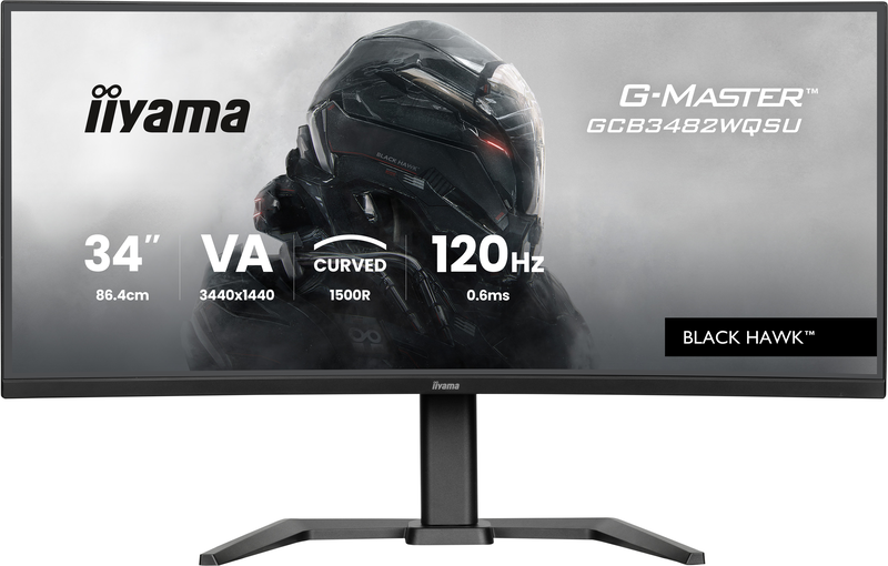 Iiyama g-master gcb3482wqsu-b1 34" &omicron;&theta;ό&nu;&eta; va curved 120hz freesync premium uwqhd 3440x1440-null