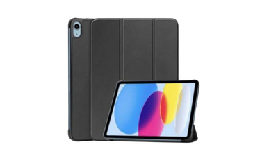Smart magnetic leather case for ipad a16 (2025) &ndash; black, , medium