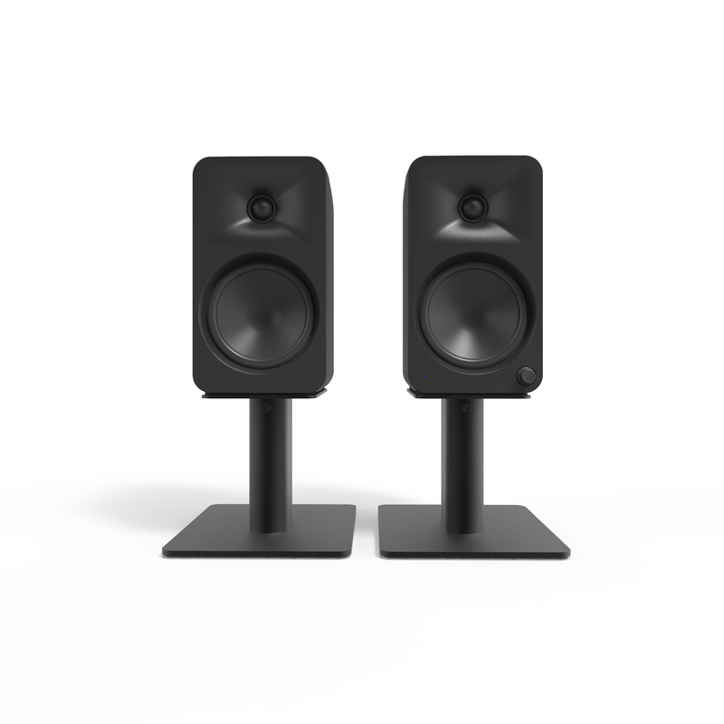 Kanto ora4 140w powered reference desktop speakers with USB-c input and bluetooth - matte black, pair-null