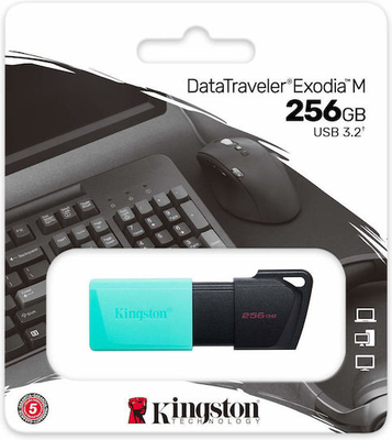 Kingston datatraveler exodia m 256GB USB 3.2 stick green, , medium