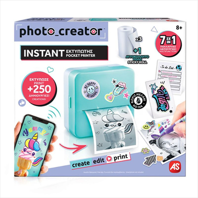 Photo creator instant portable printer, , medium