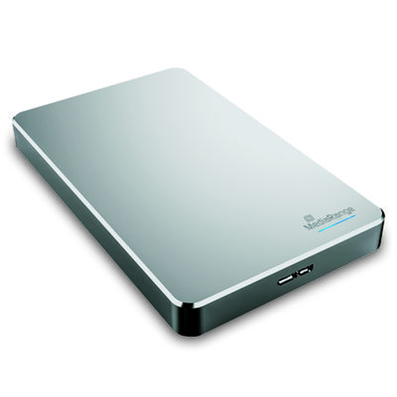 Mediarange external USB 3.0 hard disk drive, hdd, 2TB-null