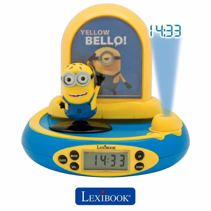 Product image: Lexibook "despicable me minions" clock radio-null