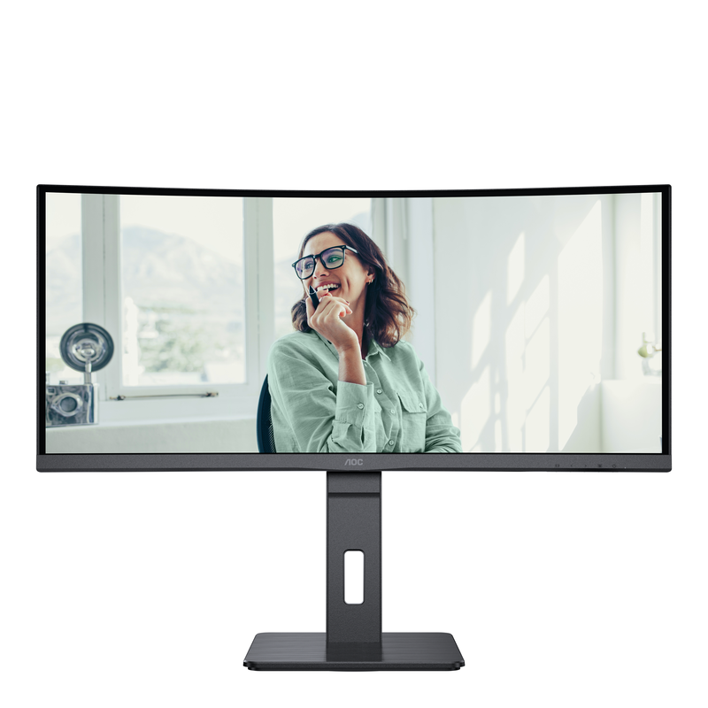 Aoc 34" pro-line ultrawide business curved multimedia monitor-null