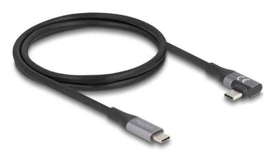 Delock 81131 USB-c cable | 1 m | 240w | 40GBps | black, , medium