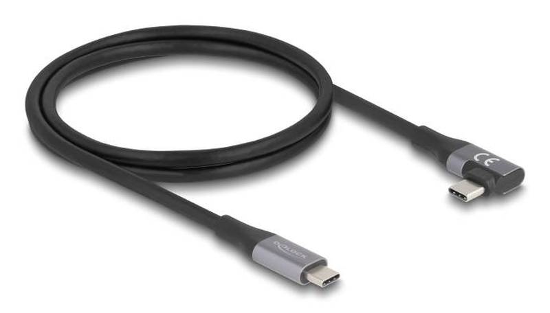 Delock 81131 USB-c cable | 1 m | 240w | 40GBps | black, , medium-null