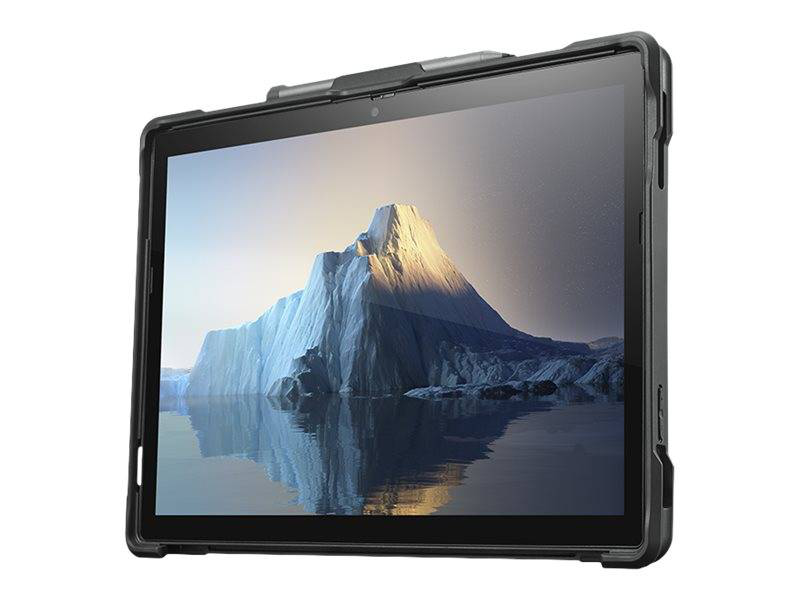 Lenovo thinkpad / back cover for tablet / silicone, polycarbonate, thermoplastic polyurethane (tpu) / black / for thinkpad x12 detachable 20uv, 20uw, , medium-null