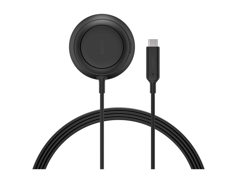 Belkin ultracharge magnetic charger with qi2 25w | black | 2 m USB-c cable-null
