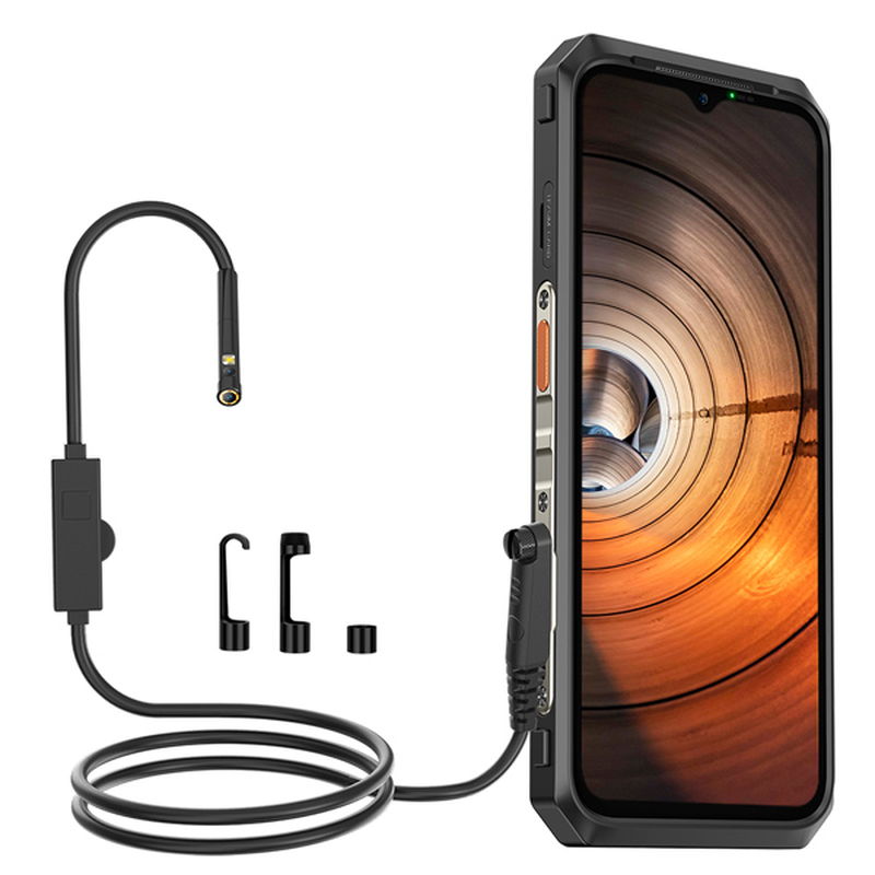 Ulefone usmart e02 dual camera endoscope 2m ip67, , medium image number null