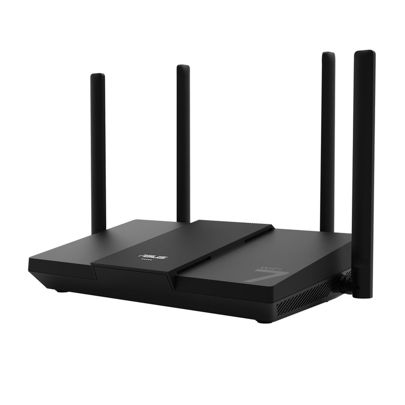 Asus rt-be50 dual-band Wi-Fi 7 router be3600 3600mbps 2.5G wan 3x gigabit lan aimesh mlo 4k-qam black-null