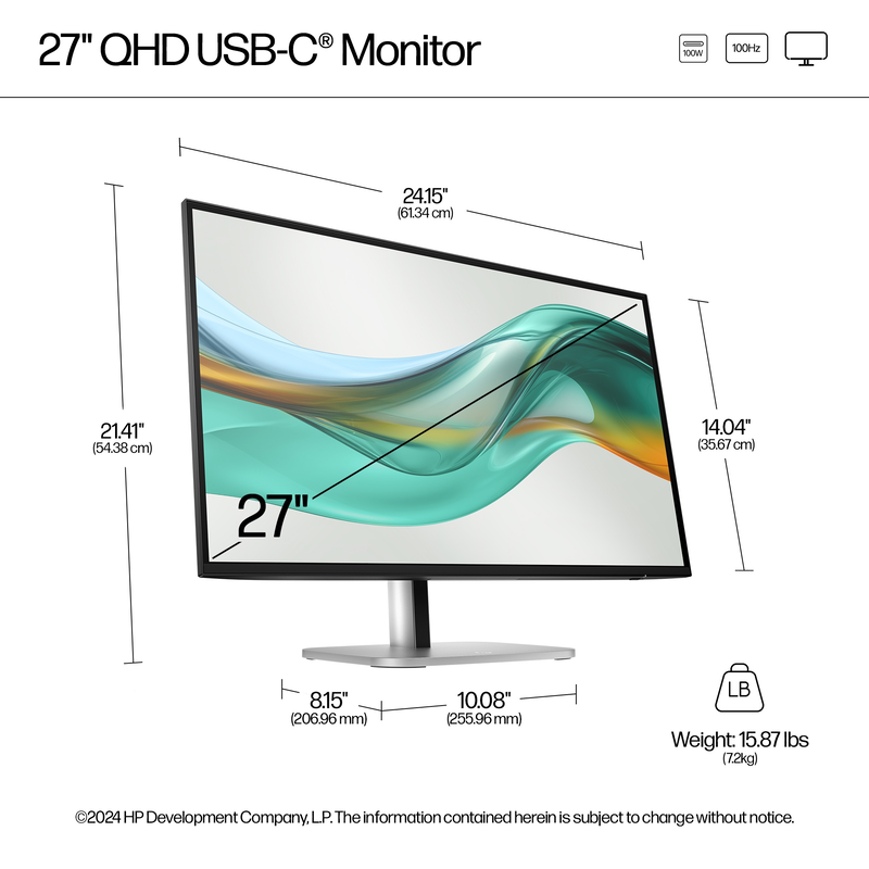Hewlett packard series 5 pro 527pu 27" &omicron;&theta;ό&nu;&eta; ips 100hz qhd 2560x1440-null