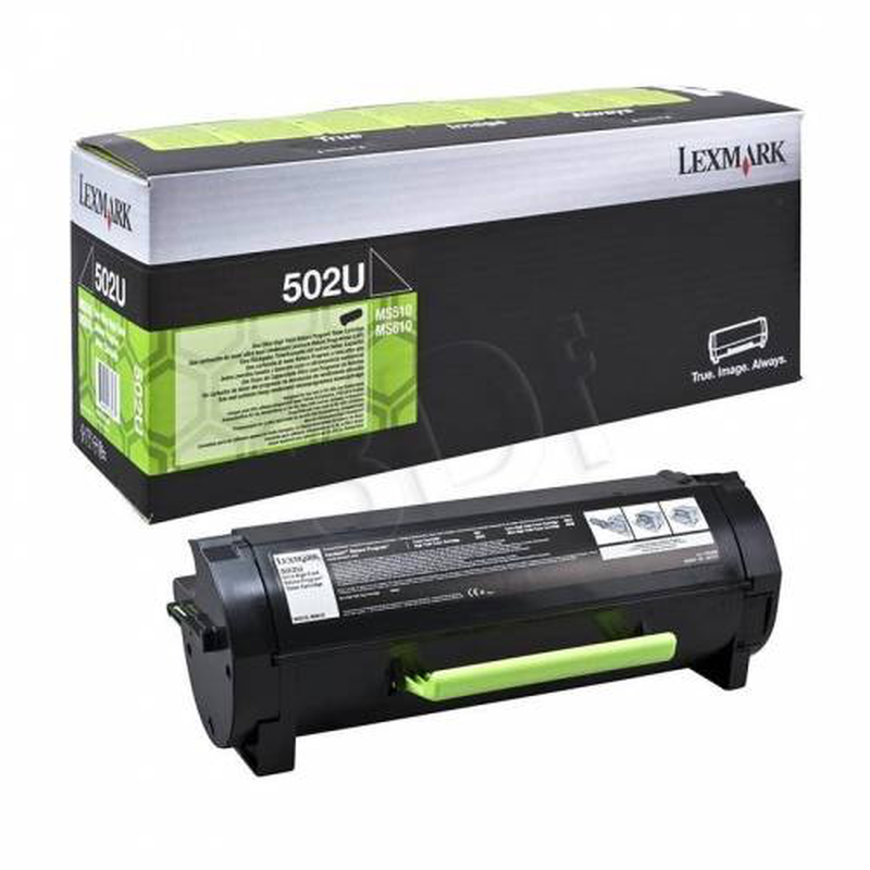 Lexmark 502ue 50f2u0e black ultra high yield corporate toner 20000 pages for ms510dn ms610-null