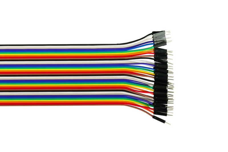 Kabelmeister 40-pin jumper wire male-to-male 0.2m separable arduino raspberry pi 3-pack, , medium-null