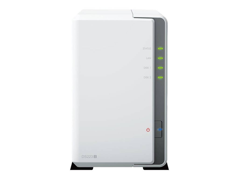 Synology diskstation ds223j 2 bay diskless nas 1GB ddr4, , medium-null