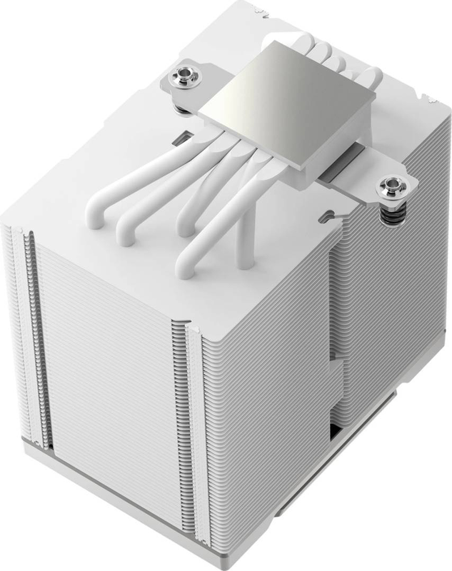 Deepcool ak500 g2 white r-ak500g2-whnnmn-gjd single-tower CPU cooler 5 heatpipes 120mm pwm fan wood-grain intel AMD-null