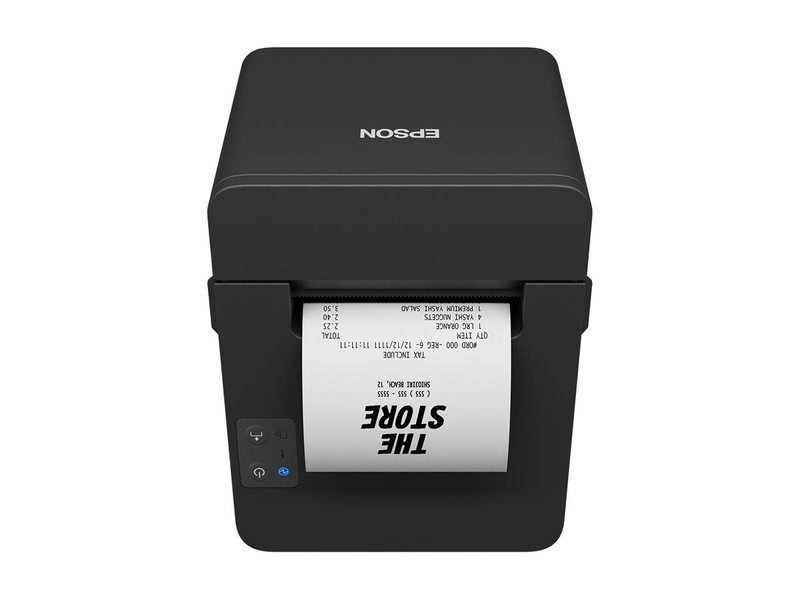 Epson tm-t20iv c31cl47102 thermal pos receipt printer 203dpi 250mm/sec 80mm roll USB serial ethernet black-null