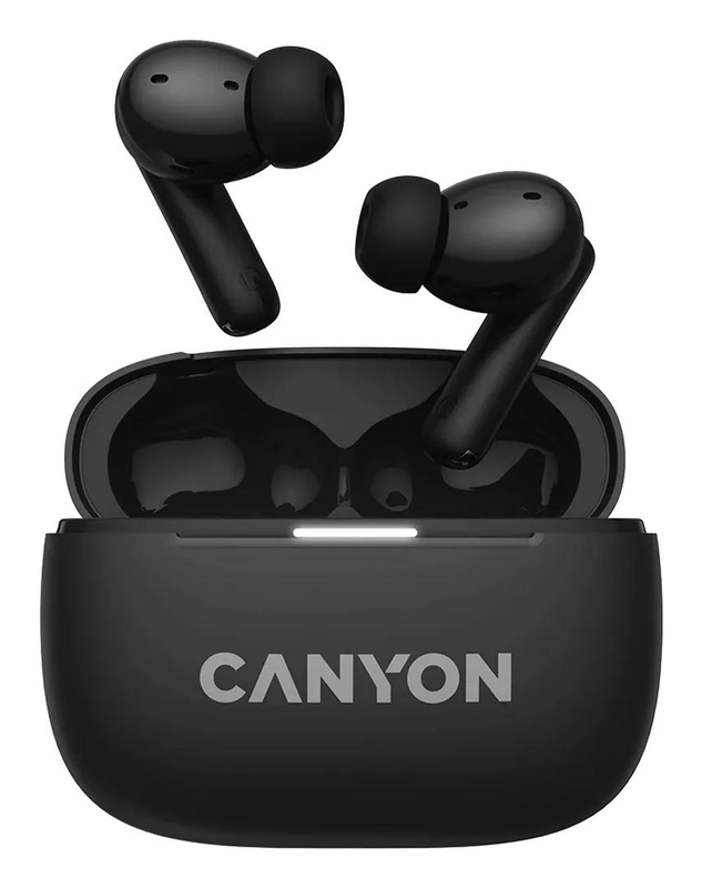 Canyon cns-tws10b, true wireless stereo (tws), calls/music/sport/everyday, 20 - 20000 hz, 42.5 g, headset, black, , medium-null