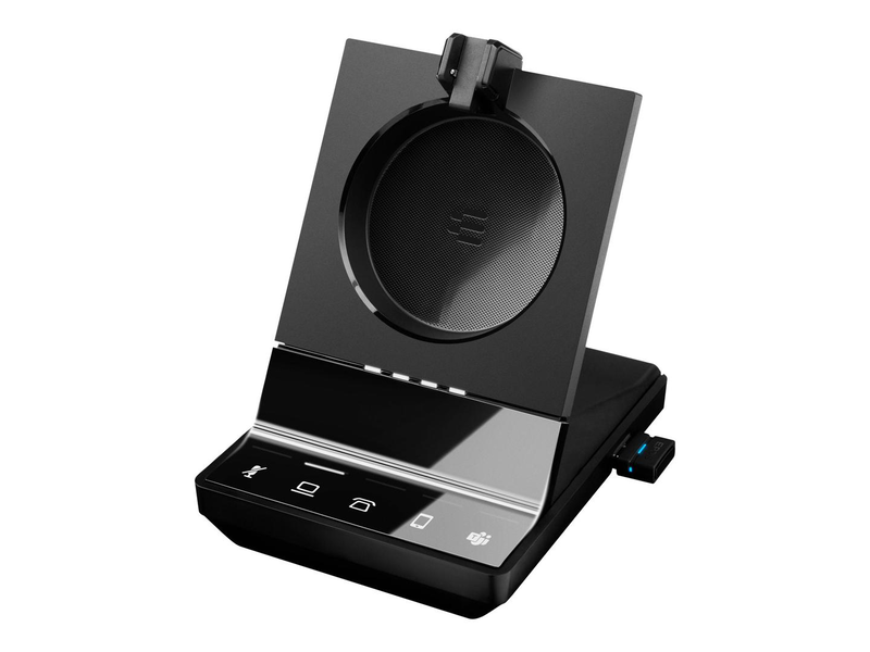 Epos impact sdw 5016t wireless dect headset system convertible triple connectivity ms teams certified black-null